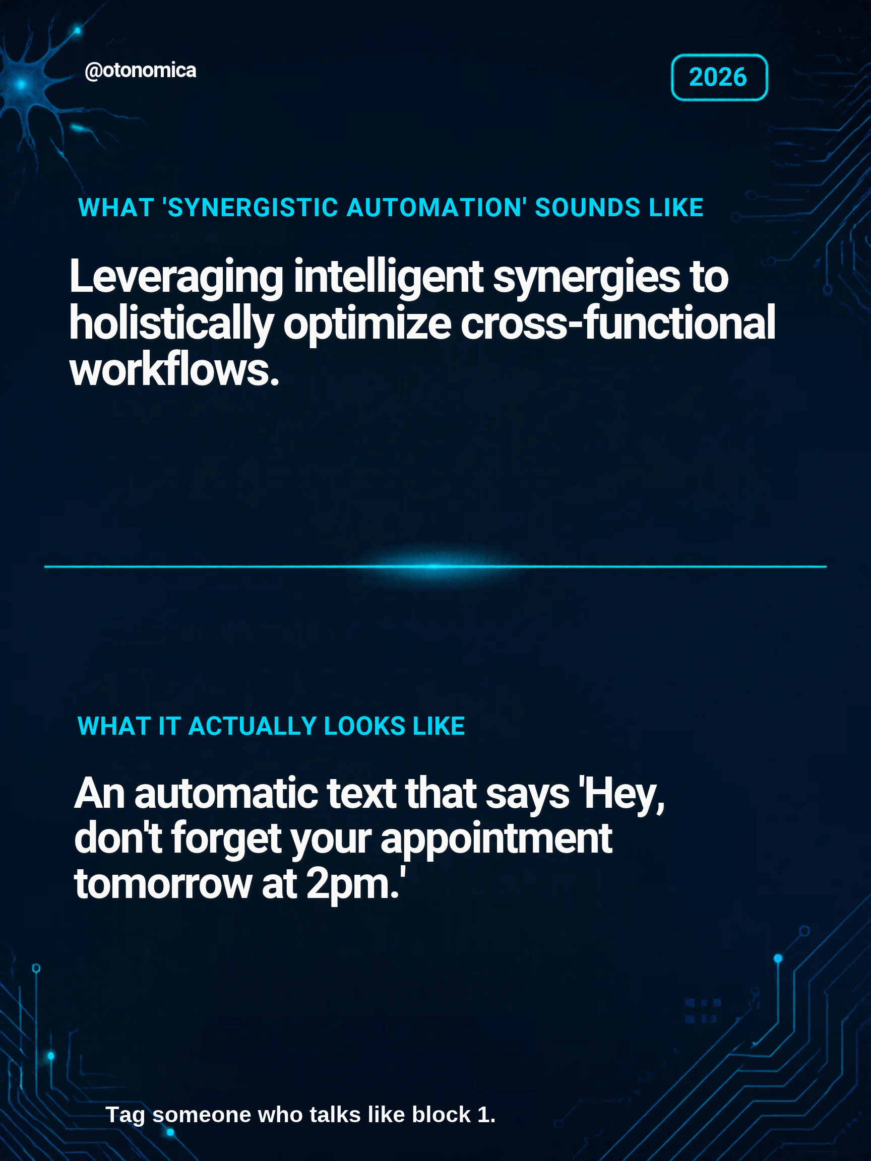 Good automation is boring on purpose